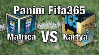 Panini Fifa 365 2023 Matrica vs. Kártya párbaj!