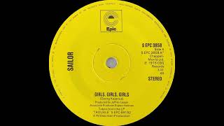 1976: Sailor - Girls, Girls, Girls - 45