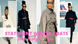 STATEMENT WINTER COATS IDEAS AND TIPS.