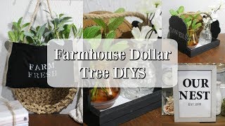 FARMHOUSE DOLLAR TREE DIYS | FARMHOUSE DECORATING IDEAS