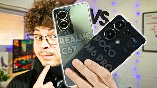 CUIDADO CON ESTO | Realme C67 vs Poco M6 Pro