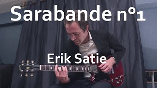 Sarabande n°1 (Erik Satie | electric guitar+Tabs)