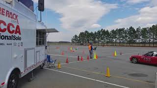 Dixie Region SCCA Autocross Event at SGMP 2018-03-17