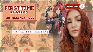 Simulation training🔥 Fight & Combos | Wuthering waves!