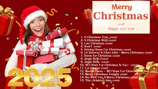 Relaxing Christmas Ambience 🎄 Christmas Music 2025, Christmas Carols, Heavenly Christmas Music