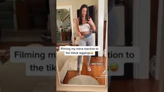 Funny Reaction Of Husbands/Boyfriends To Tiktok Leggings #21 #fastarryleggings