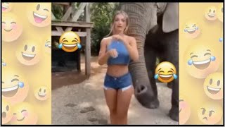 فيديوهات مضحكه جدا 🤣 تحدي الضحك مواقف طريفة ومضحكة تموت من الضحك🤣🤣 فيديو213