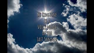 My Ringtone Is a Voice Memo of You Last Summer - Baegel