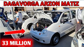 #DAGAVOR GA #ARZON #MATIZLAR  #XORAZM MASHINA BOZORIDAN 30 MILLION 08.10.2023 AVTO BLOGER UZ 🔥