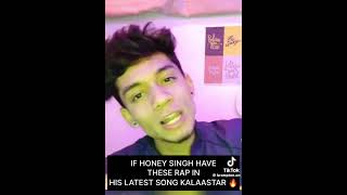 Is Honey Singh new song Kalastar had this RAP