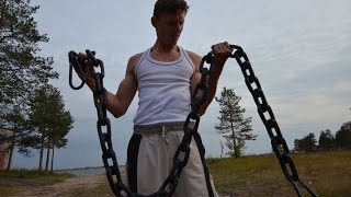 Цепь для тренировок на 16кг. Подготовка цепи. Chain Training #1