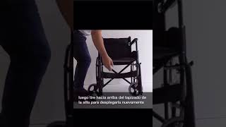 Silla de ruedas estandart - manual de usuario e instructivo