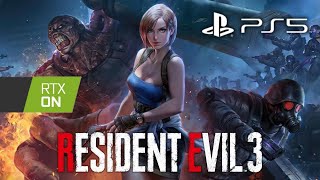 LIVE RESIDENT EVIL 3 REMAKE PS5 RTX ON 60FPS MODE NIGHTMARE SAMPE TAMAT PART 2