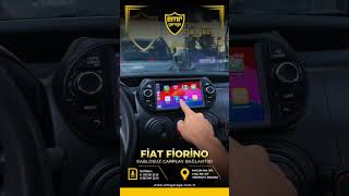 Fiat fiorino tuşlu gömülü ekran multimedya carplay