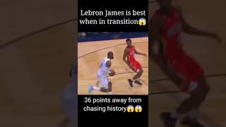 Lebron James is 36 Points Away from Chasing History | #shorts