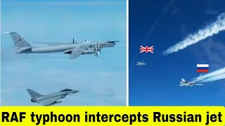 RAF Typhoon fighters scrambled to intercept Russian jets off Scottish coast