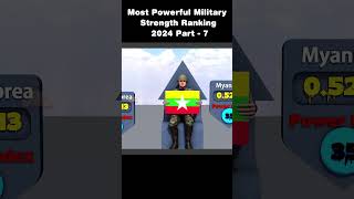 Most Powerful Military Strength Ranking 2024 | Militaries #Part-7