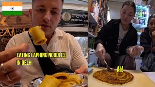 Eating $100 laphing noodles in Delhi 🇮🇳 | Indian luxury resutrent