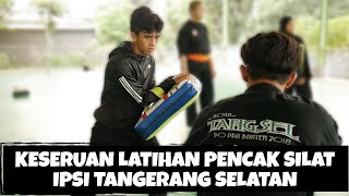 Suasana Latihan Pencak Silat di IPSI Kota Tangerang Selatan