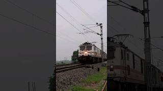 Cnb #wap7 leading high speed Ernakulam sf express at towards ddu 💥🔥 #indianrailways #ernakulam #lhb