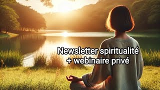 Newsletter spiritualité