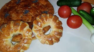 Гош нан на  Ифтар- сытный и вкусный. Мясной хлеб или булочки.Гош нан рецепти   #гошнан#уулканрецепт#