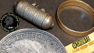 |GOLD| & double SILVER! found in a Storm Metal Detecting #shorts