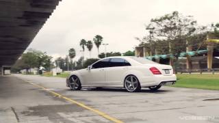 Mercedes Benz S63 AMG on 22' Vossen VVSCV3 Concave Wheels - Rims