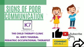 Language & Communication in Autism || Dr. Kirti Thukral || K7 THERAPIES