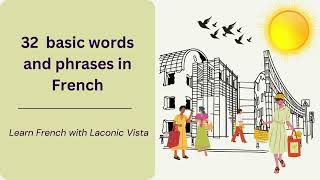 Learn French | 32 basic words and phrases in French