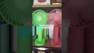 Rechargable potable Fan