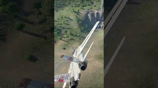 F-14A EARLY KVOCHUR BELL MANUVER TUNNEL RUN WITH FREEBIRD! #aviation #gaming #warthunder #shorts