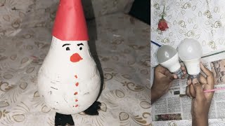 Snowman challenge ||painting|🎨 Home decorate organiser