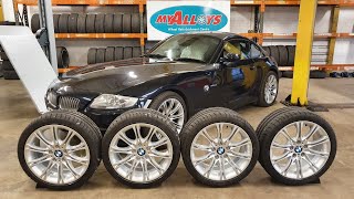 Transforming My 12 Year Old BMW Z4 3.0SI Coupe's Corroded Wheels!