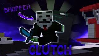 INSANE CLUTCH against a BHOPPER on FIRST RUSH In Bedwars (INSANE)