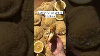 Lemon Cheesecake Cookies #cheesecake #lemoncookies