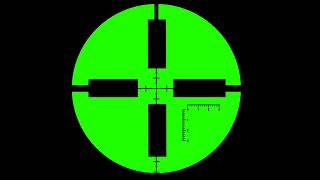 Sniper Scope Green Screen