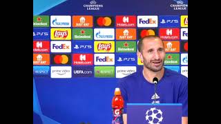 Juventus-Chelsea conferenza stampa di Chiellini e Allegri.