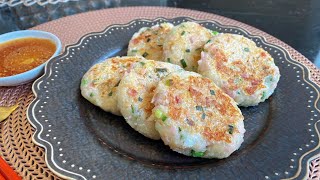 【萝卜饼】鲜香软糯，简单易做，超级好吃｜radish cake