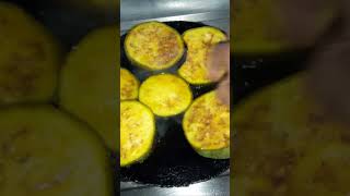 Baigun ko easy recipe/eggplant quick and tasty evening snacks #shorts #ytshortsvide