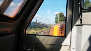 [Führerstandsmitfahrt] auf einer Mak G1700 (Lok 46 der KSW) von Kirchen (sieg) bis Siegen-Eiserfeld