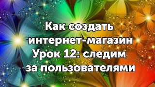 Интернет-магазин на WordPress: следим за пользователями - Урок 12