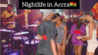 A Place to Be at Night in Accra, Ghana!/CRAZY LIVE BAND!