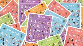 Children's Alphabet Poster | Wonderbly