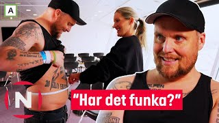 Stian blir veid åtte uker inn i programmet | 16 ukers helvete | TVNorge