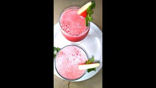 Watermelon Cooler - #shorts - Refresh your Summer & Iftar With Watermelon Drink - Food like Mood