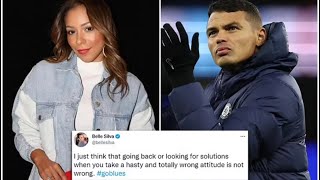 THIAGO SILVA wife sends cryptic message to Chelsea chiefs after Thomas Tuchel chants