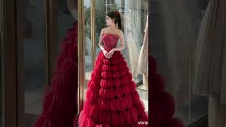 Beautiful stylish princess gown designs dress #trending gown collection #long dress #shortsyoutube