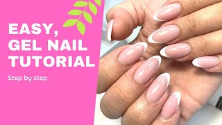 HOW To: Gel Nails Tutorial Easy step by step#shorts#youtubeshorts#nailart