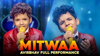 Mitwaa : Avirbhav Performance (Most Requested Reaction) Grand Finale Superstar Singer 3